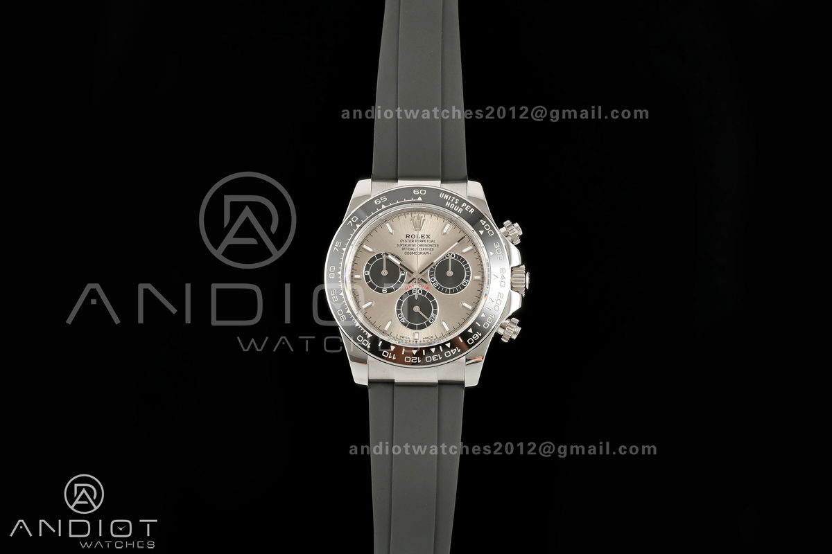 Daytona 126519 Gain Weight ZF 1:1 Best Edition Gray Dial black Subdial On Oysterflex Strap SH4131